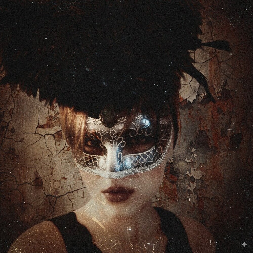 Luxury Black & Silver Feather Masquerade Mask | Venetian Gala Halloween Costume
